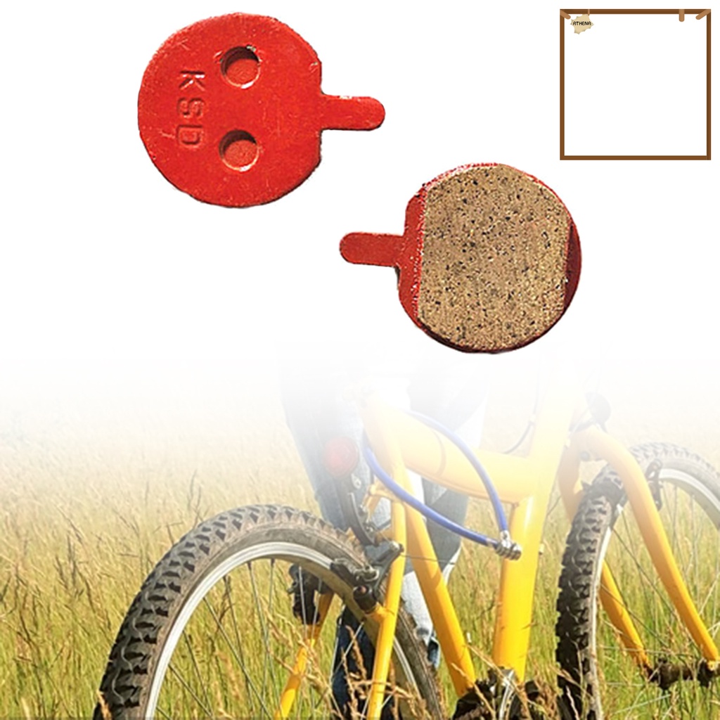1 Cặp Má Phanh Xe Đạp MTB Không Gây Tiếng Ồn Có Thể Tháo Rời Tiện Dụng