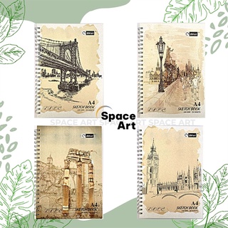 Sổ 50 trang a6/a5/b5/a4/a3 160gsm giấy ký họa phác thảo sketchbook zen art