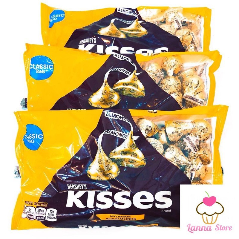 [HOT] Sô cô la Kisses ú gói trung 283g - Mỹ