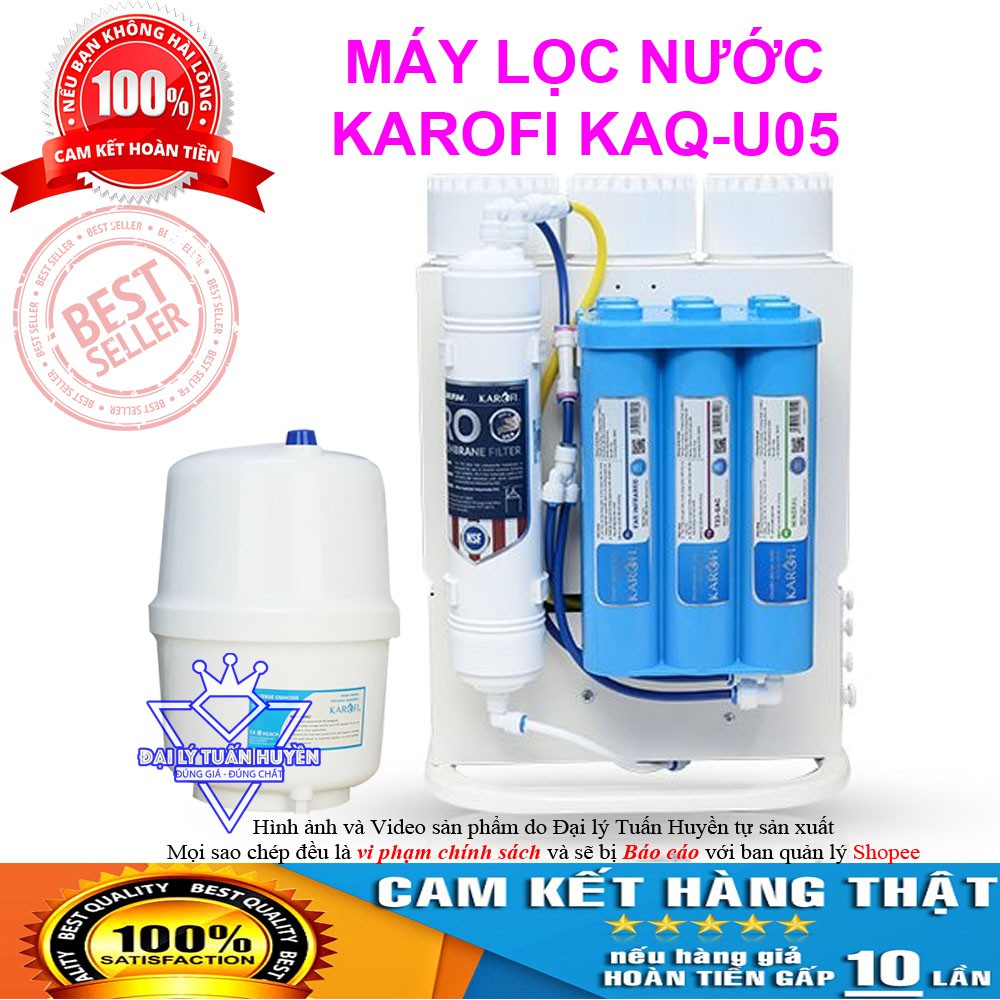 [HÀNG CHÍNH HÃNG] MÁY LỌC NƯỚC KAROFI KAQ-U05 KAROFI