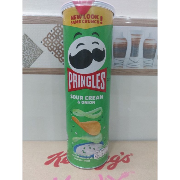 Khoai Tây Pringles SOUR CREAM &amp; ONION 107gr