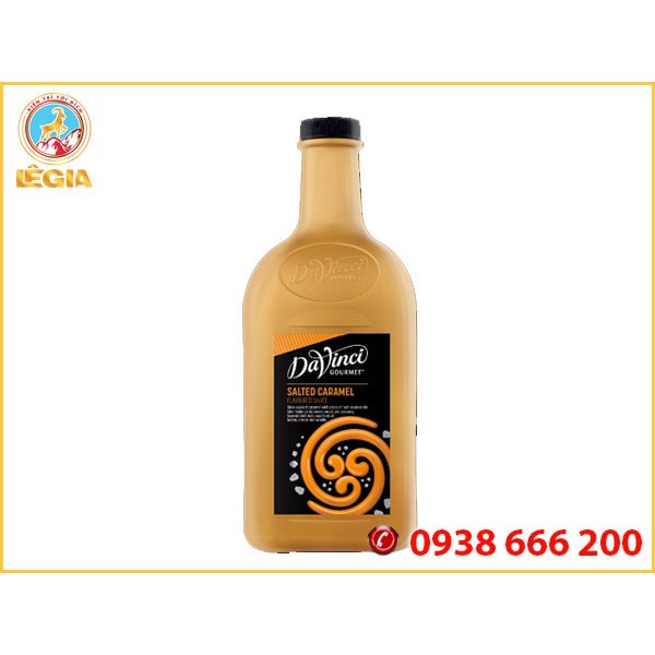 SỐT CARAMEN MUỐI MẶN DAVINCI 2L - DAVINCI SALTED CARAMEL SAUCE