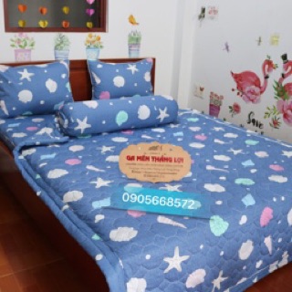 Bộ chăn ga gối 100% Thắng Lợi.