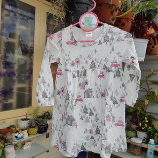 Váy đầm bé gái cotton tay dài thu đông siêu xinh - Mẫu 4