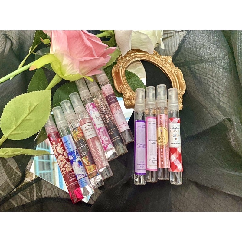 combo 5 chai chiết bath and body works 10ml