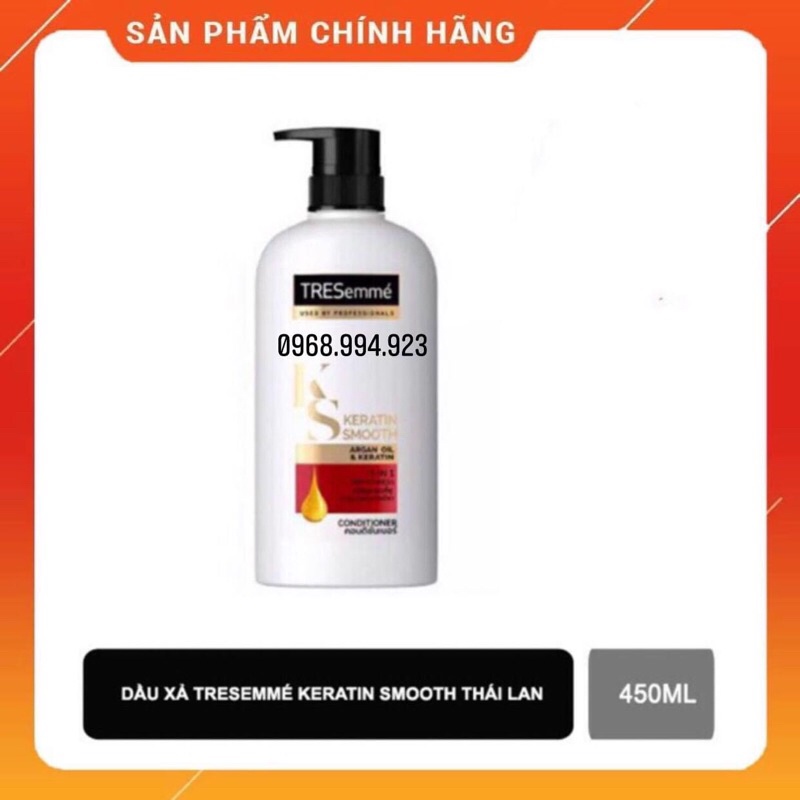 Dầu xả TRESemmé Thái Lan 450ml phục hồi tóc hư tổn