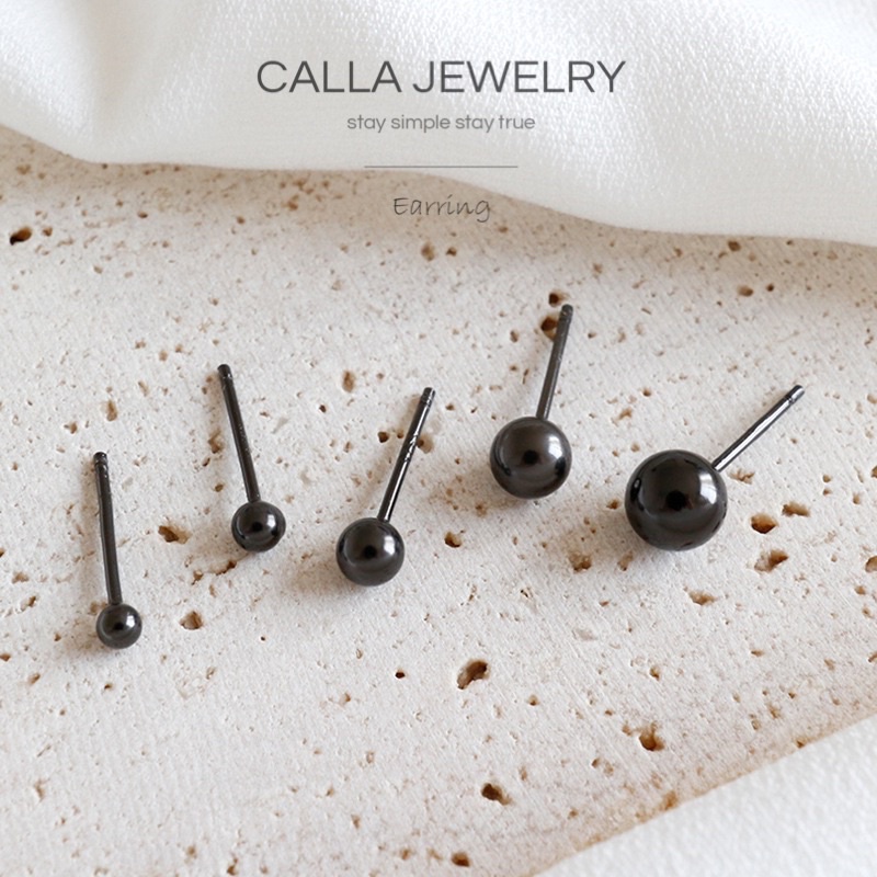 Khuyên tai bạc - No SIMP but SIMPLE - CALLA JEWELRY l E001