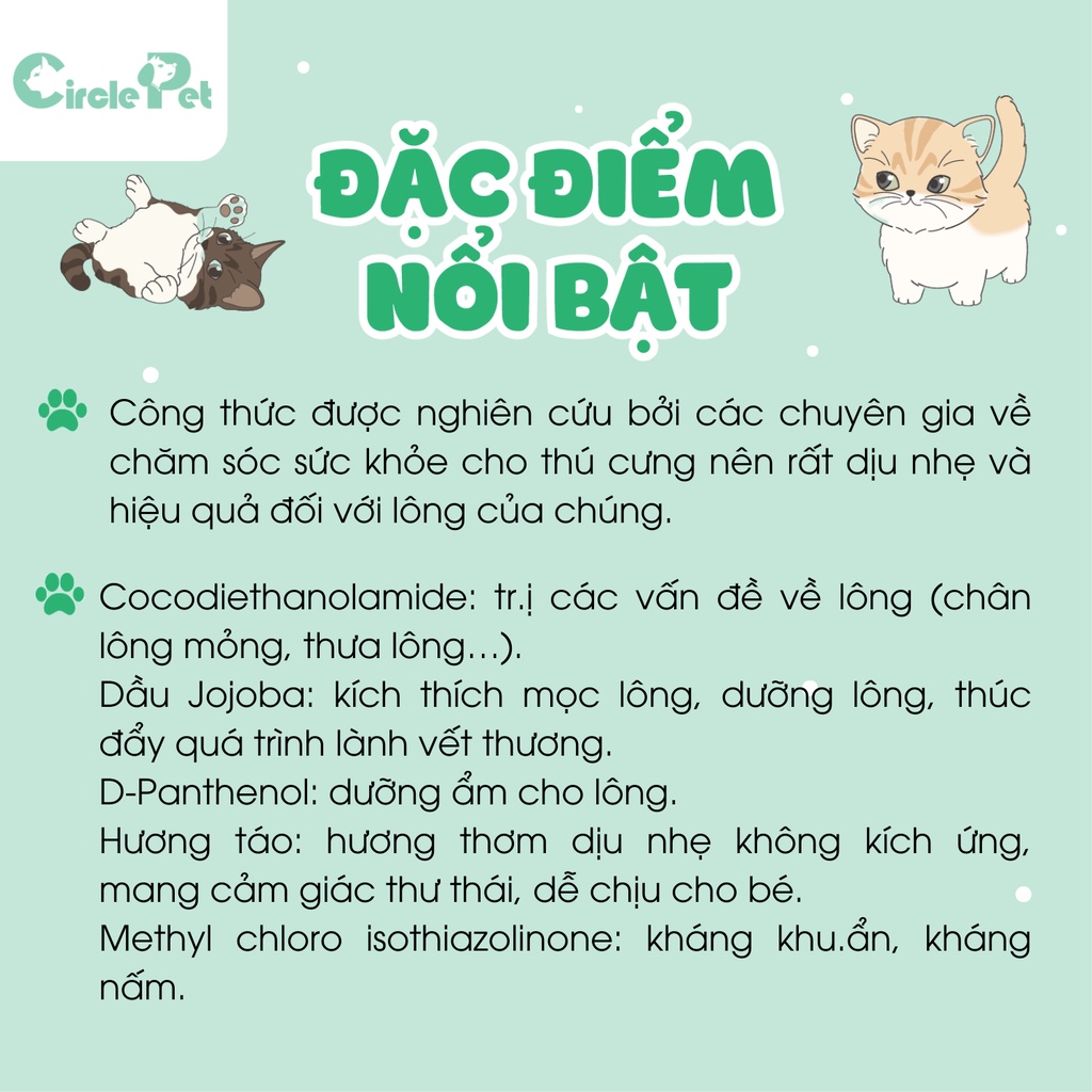 Sữa Tắm Mượt Lông Và Ngăn Ngừa Xơ Rối - Bayopet Conditioning Shampoo - 275ml -Circle Pet