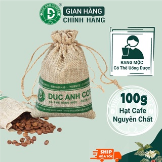 Túi Thơm Hạt Cafe D 100g Nguyên Chất Khử Mùi ô Tô, Phòng Ngủ Hiệu Quả Chất Liệu Vải Đay Cao Cấp - Cà Phê Đức Anh