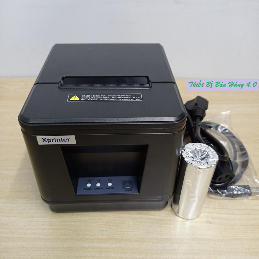 [COMBO GIÁ RẺ] Máy in hóa đơn A160H + 10 cuộn giấy K80 Dùng Cho Siêu Thị, Thời Trang, Mỹ Phẩm Có Độ Bền Cao | BigBuy360 - bigbuy360.vn