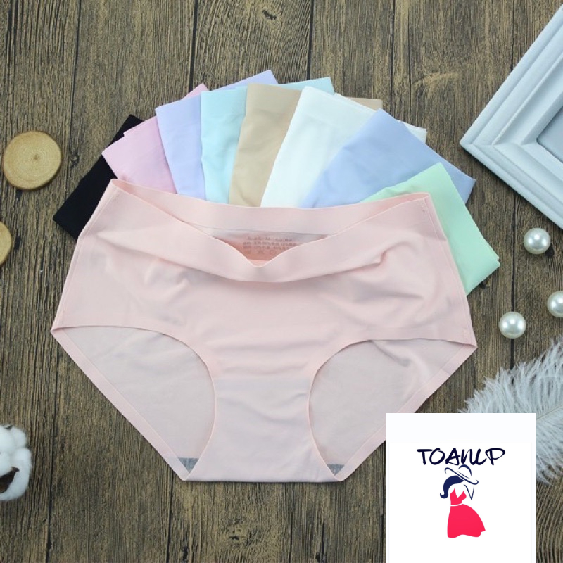 Quần Lót Nữ - Quần Lót Đúc Su thun lạnh cao cấp không đường  may mềm mại kháng khuẩn được chọn màu Toanlp