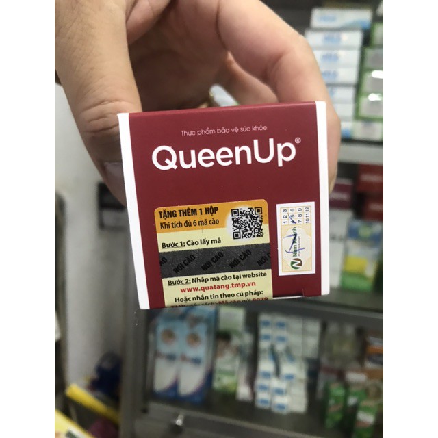 ✅ [6 TẶNG 1] Viên uống QueenUp – Tăng cường nội tiết tố nữ, điều hòa kinh nguyệt, hỗ trợ làm đẹp da - Queen Up