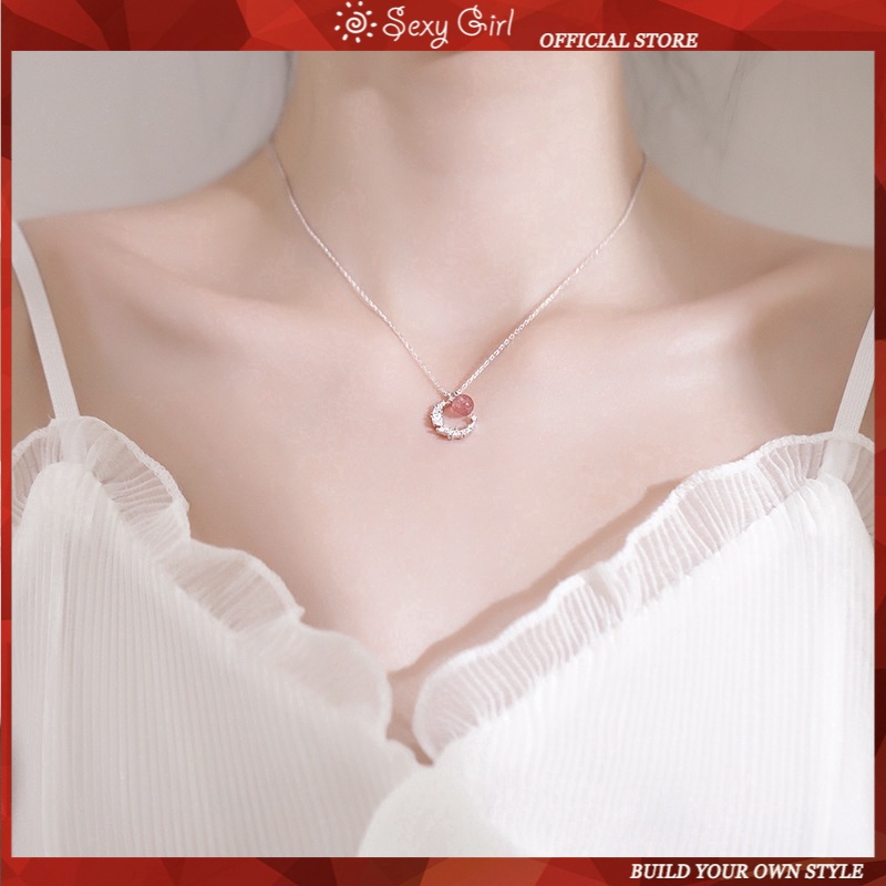 Vòng cổ hợp kim đính đá xinh xắn thanh lịch cho nữ