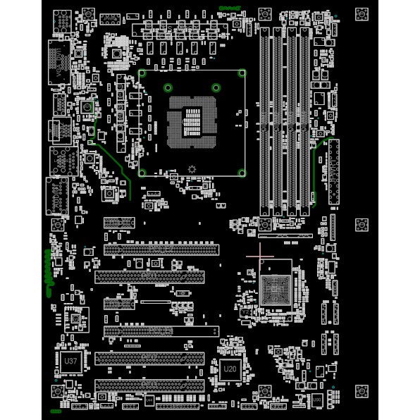 [Mã ELFLASH5 giảm 20K đơn 50K] Sơ đồ mạch Boardview MSI mã Board MS-7978 ver 1.1 ver 2.0 MS 7978