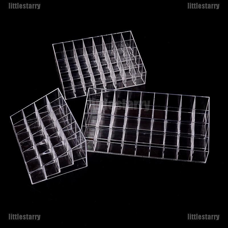 (hàng Mới Về) Khay Đựng Son Môi Bằng Nhựa Acrylic 24 / 36 / 40 Ngăn | BigBuy360 - bigbuy360.vn