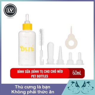 Bình sữa cho chó mèo Pet bottles Diil 60ml - Bình ti cho chó mèo 60ml