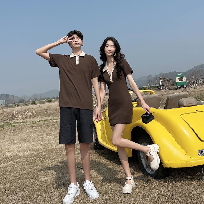 Đầm Cặp Đôi Dáng Ôm Phong Cách Pháp Thời Trang 08.25