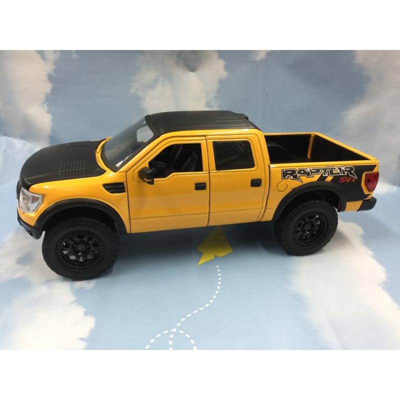Mô Hình Đồ Chơi Xe Ford F-150 SVT Raptor 2011 Bằng Hợp Kim 1: 24