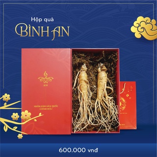 [Quà Tết] Hộp Quà Nhân Sâm Tươi Bình An