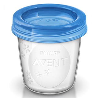 Cốc trữ sữa và cổ nối Avent (tách lẻ)