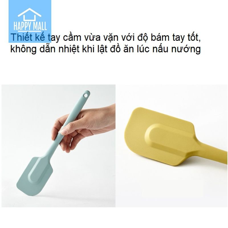 Phới vét bột silicone Lock&amp;Lock dụng cụ lật đồ ăn chịu nhiệt chuyên dụng CKT223