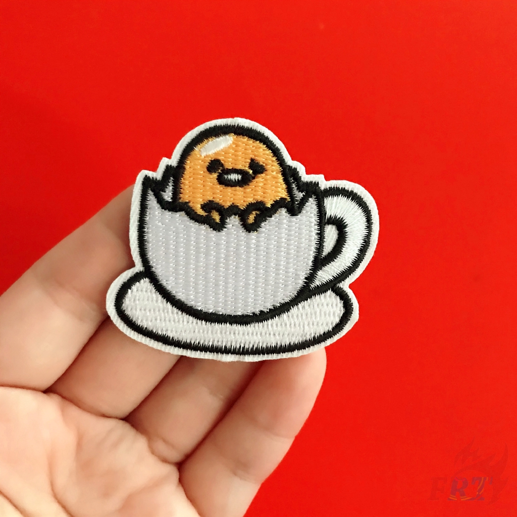 1 Miếng Dán Ủi Thêu Hoạt Hình Gudetama - Series 02