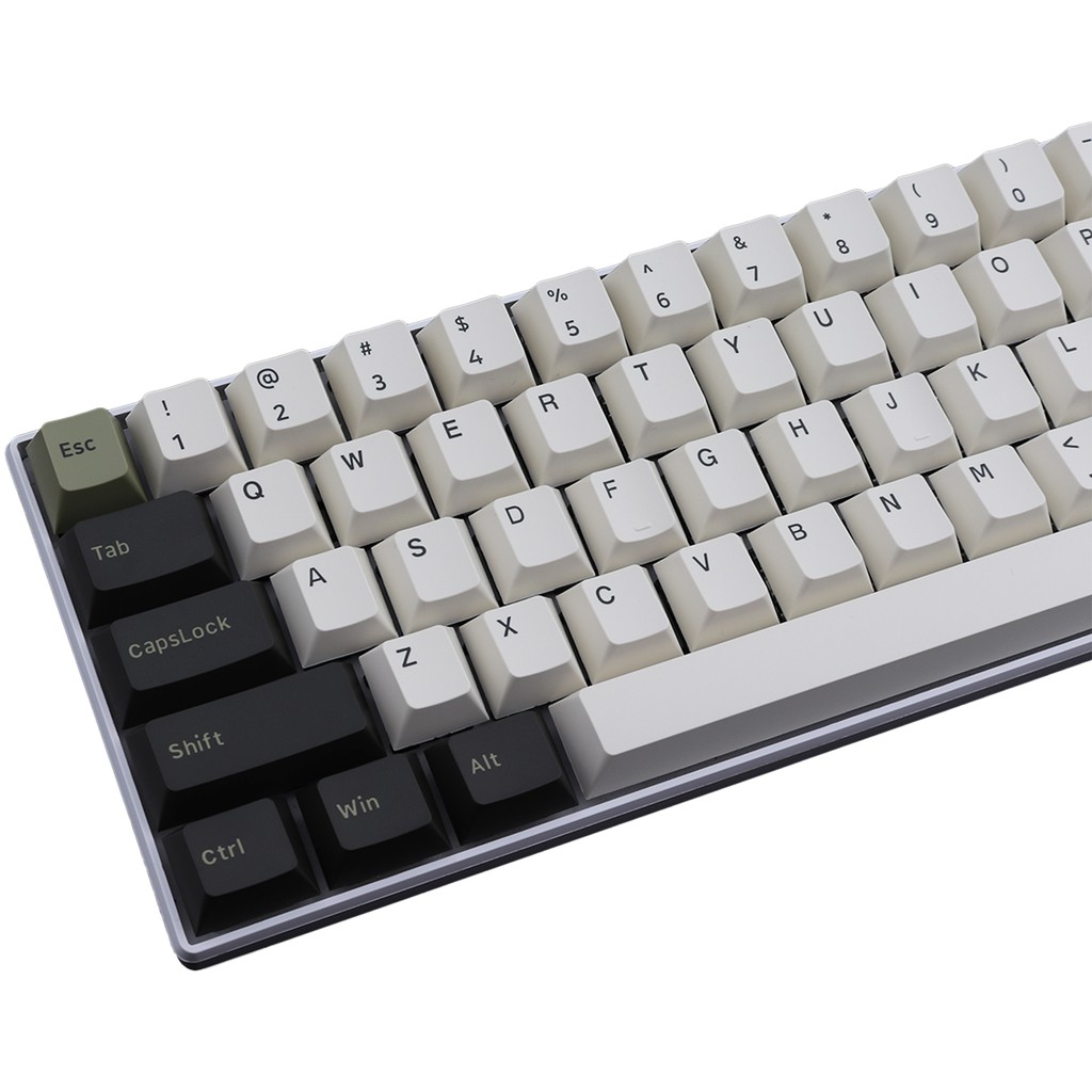 Keycap Double Shot GMK Olive 150 Cherry Profile Dày PBT Keycaps của MX Switch cho bàn phím cơ