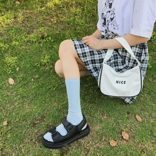 [ORDER] Sandal quai ngang ulzzang basic đế 3.5cm