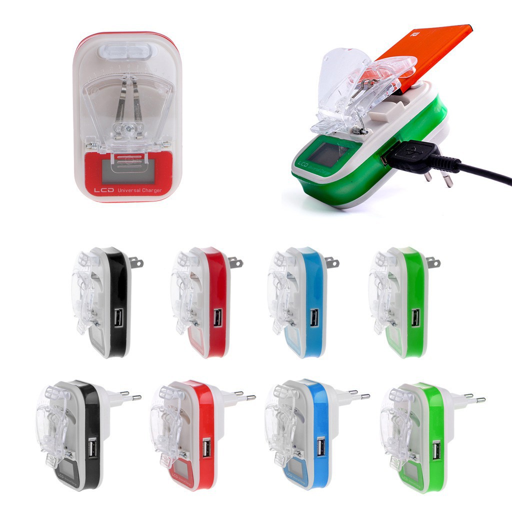 Sạc pin có màn hình LCD cho điện thoại
