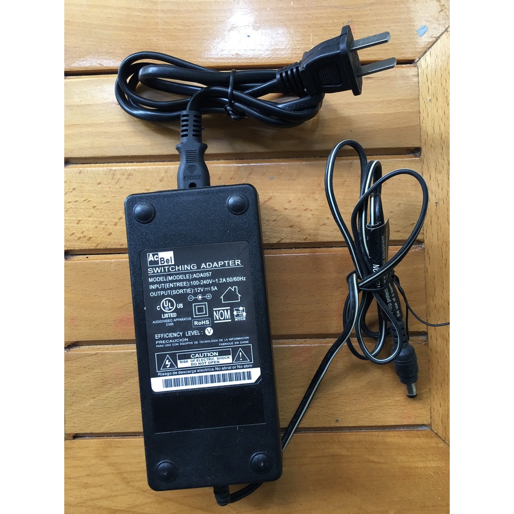 Nguồn Camera AcBel 12v-5a