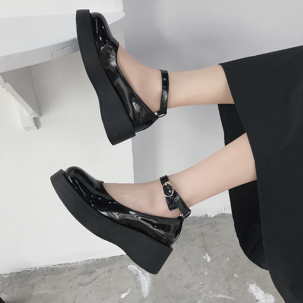 [ Mã 66CBSALE giảm 30K đơn 200K] Giày da Mary Jane phong cách thời trang Nhật Bản | BigBuy360 - bigbuy360.vn