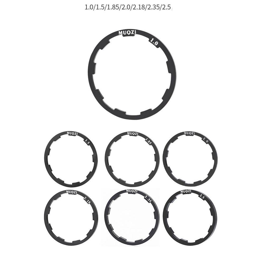 Vòng Đệm Líp Xe Đạp Bằng Hợp Kim Nhôm 1 / 1.5 / 2 / 1.85 / 2 / 2.18 / 2.35 / 2.5mm MTB