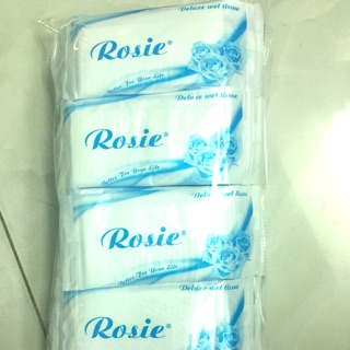 Combo cây 100 khăn lạnh rosie loại dày 22x24 cm