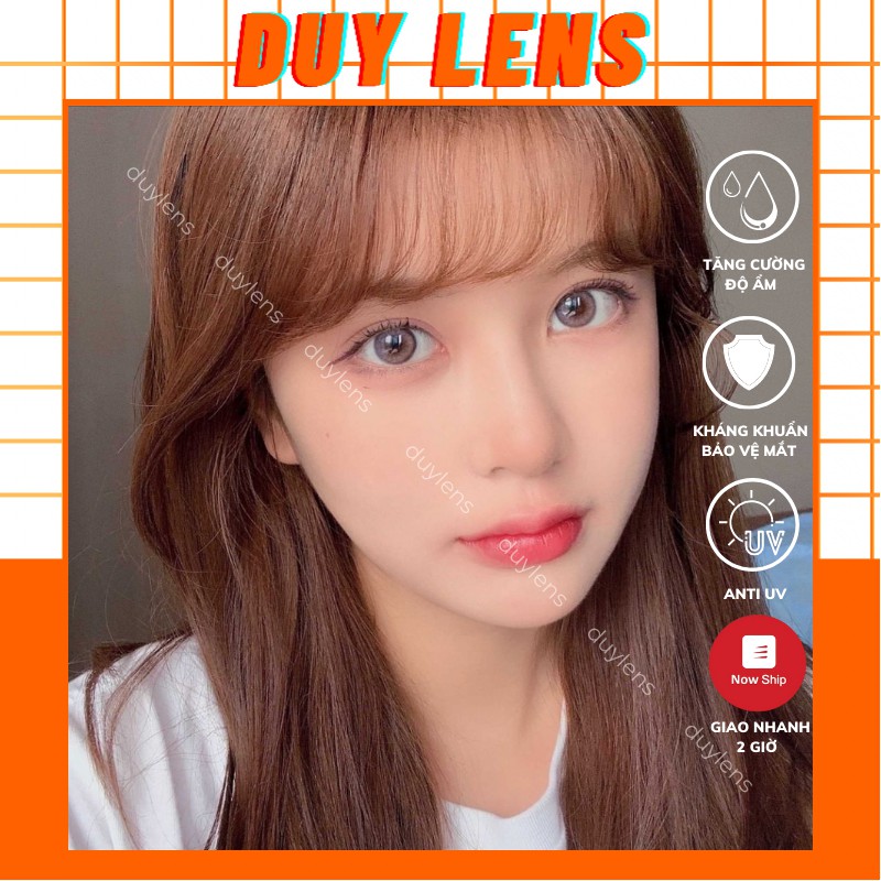 Lens cận màu hoàng hôn MOON LIGHT - Kính áp tròng có độ Hàn Quốc 14mm hạn 1 năm