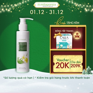 Sữa rửa mặt Nha đam MILAGANICS 135ml