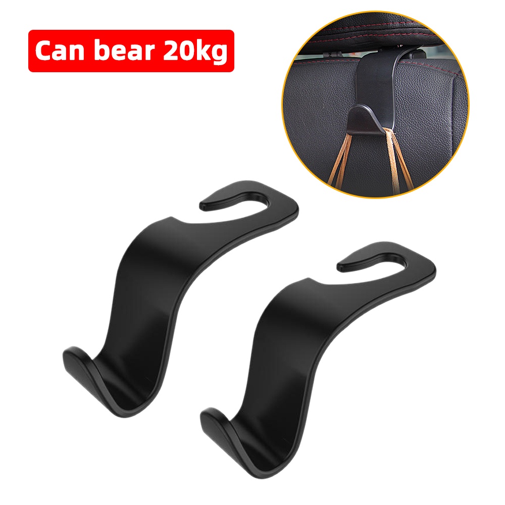 Bộ 4 Móc Treo Đồ Dùng Gắn Lưng Ghế Xe Hơi Tiện Dụng