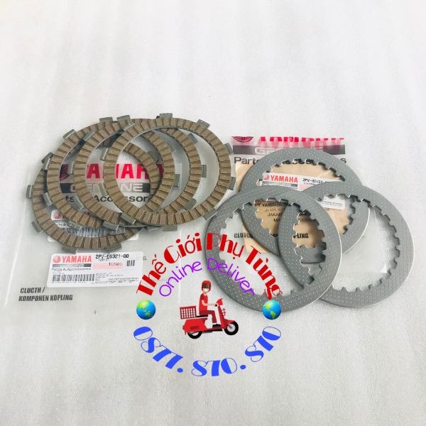 Bộ lá bố nồi - lá sắt Exciter 150 - MX King - Ex150 Zin Yamaha Indo - 2PV-E6321-00/ 2PV-E6324-00