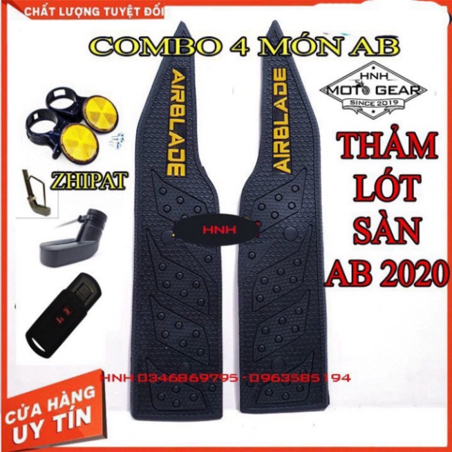 Ốp Carbon Air Blade 2017-2020 4 Món Artista Chính Hãng