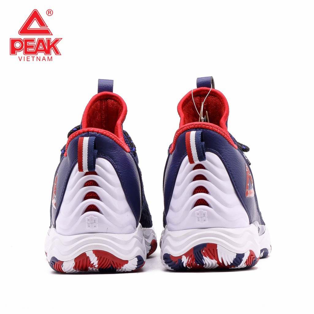 Giày bóng rổ PEAK Dwight Howard 4 E84013A – Xanh Navy mới NEW new