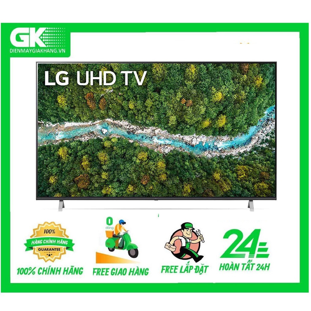 70UP7750PTB MIỄN PHÍ CÔNG LẮP ĐẶT Smart Tivi LG 4K 70 inch 70UP7750PTB MỚI 2021