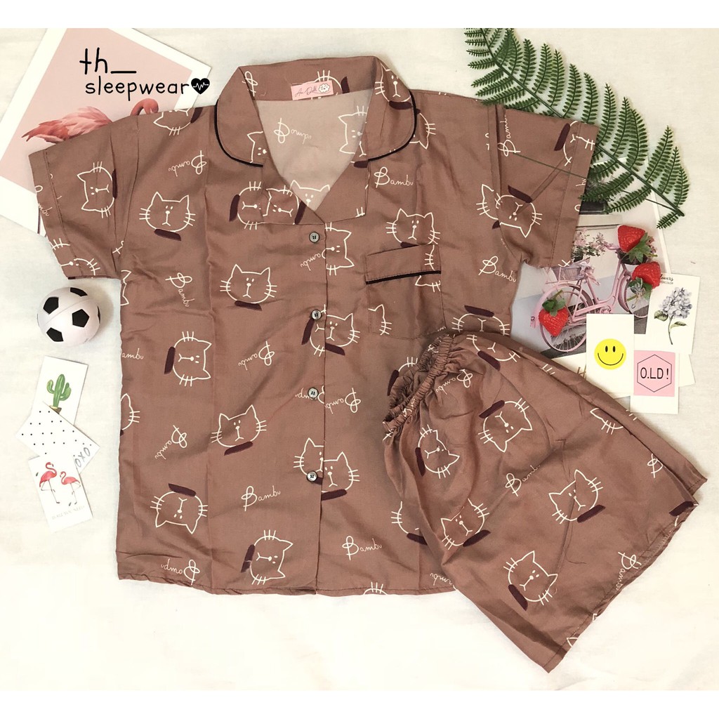 [Loại 1] Đồ bộ pijama tay ngắn - quần ngắn (Kate Thái) | BigBuy360 - bigbuy360.vn
