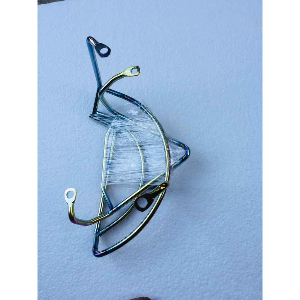 GIÁ 1 CẶP GỒM 2 CHIẾC BẢO VỆ LỐC MÁY WAVE 50 cc WA110 titan