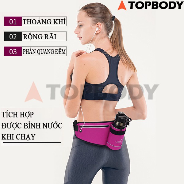 Túi Đeo Chạy Bộ Chống Nước, Đựng Điện Thoại TOPBODY