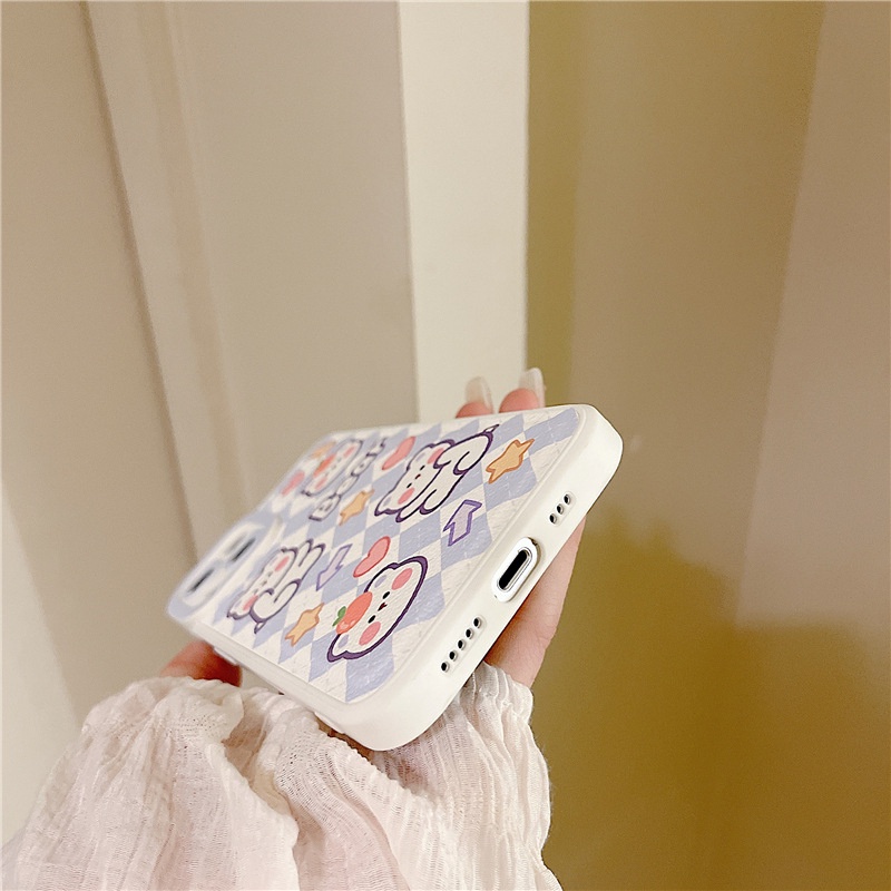 Ốp lưng iphone Ốp Lưng Họa Tiết Trái Vải Cho Iphone 7/7plus/8/8plus/x/xs/11/12/13/pro/max/plus/promax Dinuo case