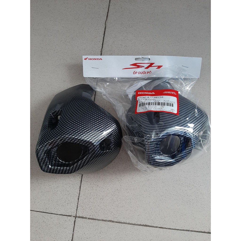 Ốp pô Sh cacbon chụp đít pô Sh cacbon đời 2017 đến 2019