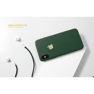 Miếng Dán Da iPhone - Màu Xanh Rêu siêu đẹp