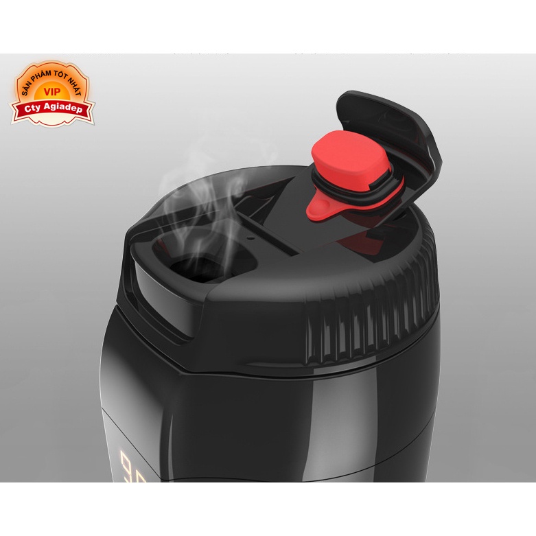 Bình đun nước nóng trên xe hơi oto KEMIN 350 pha sữa mỳ tôm cafe