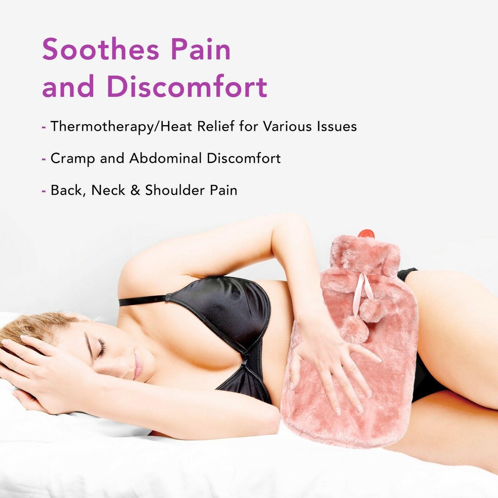 ORIENTLII Túi Chườm Nóng 2000ml Chống Rò Rỉ Tiện Dụng Chất Lượng Cao