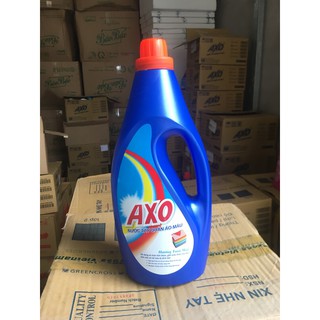 Nước tẩy màu Axo 1.8 lít Màu Xanh Dương sạch trắng như mới