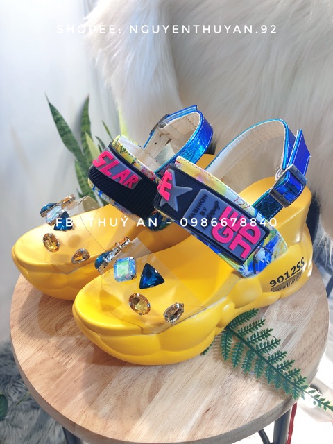 Sandal đế xuồng cao 11cm Andu Store